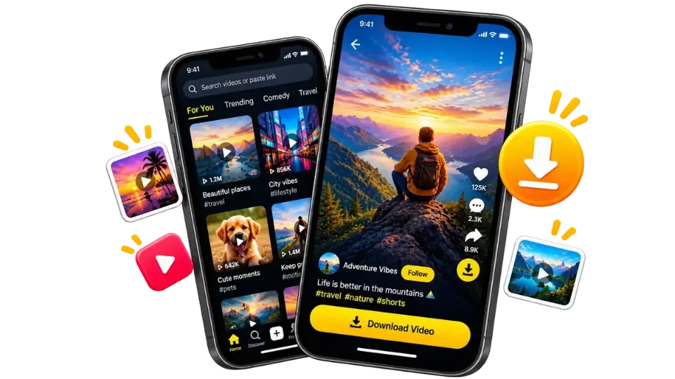 Snack Video Downloader - download video Snack Video tanpa watermark di HP