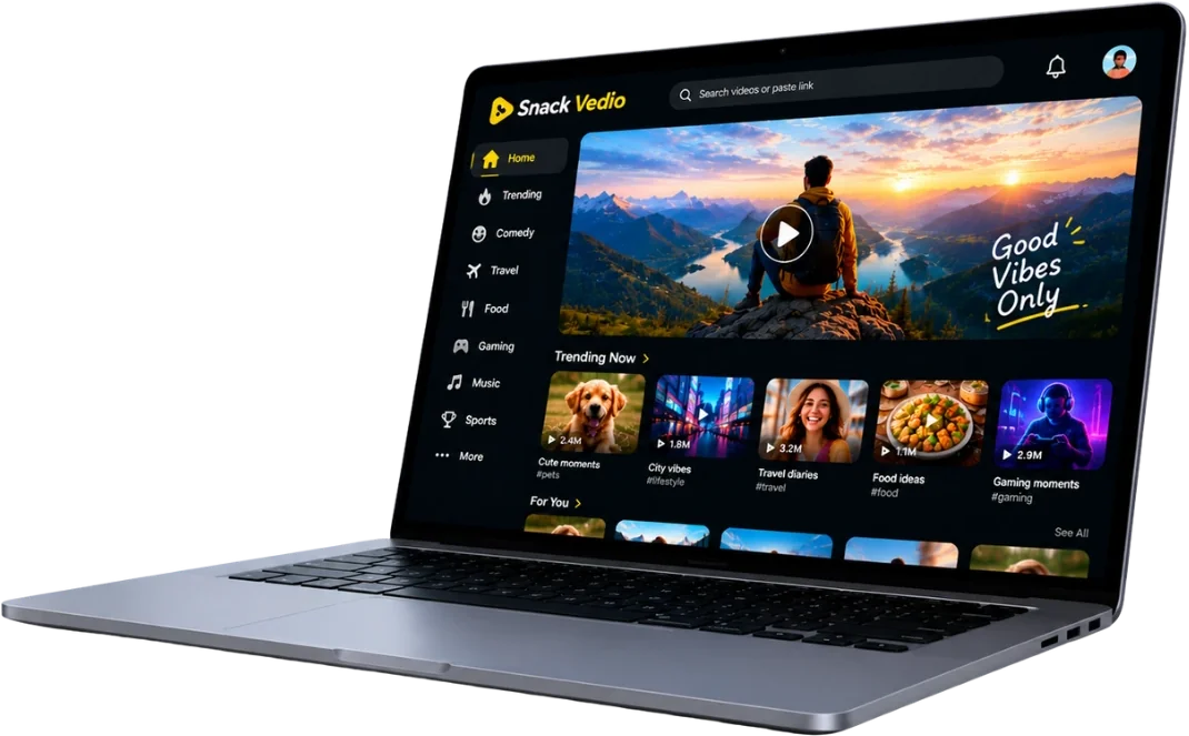 Snack Video PC - download video Snack Video di laptop Windows 10/8/7